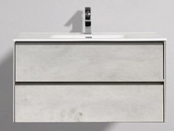 BelBagno Тумба для умывальника PIETRA-1000 Stucco Cemento Leggero – фотография-1