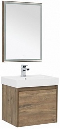 Aquanet Мебель для ванной Nova Lite 60 дуб рустикальный – фотография-1