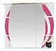Misty Мебель для ванной Каролина 80 R розовое стекло – картинка-10