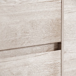 Sancos Тумба с раковиной Libra 120-1 дуб галифакс натуральный раковина Element 121 CN7006 – фотография-3