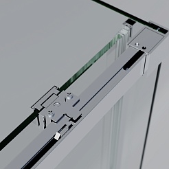 Vincea Душевой уголок Soft 2 100x90 VSR-3SO29010CL профиль хром стекло прозрачное – фотография-5