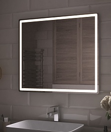 Vigo Мебель для ванной Geometry 2-800 белая/бетон – фотография-9