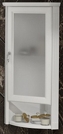 Opadiris Угловой шкаф Клио 32 R белый матовый – фотография-1