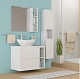 Mixline Мебель для ванной Аврора 60 белая со столешницей – картинка-16