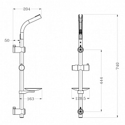 Lemark Душевая стойка LM8071C – фотография-2