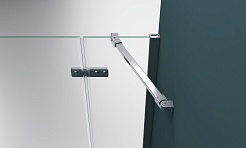 BelBagno Душевой уголок Kraft 100/80 KRAFT-AH-22-100/80-C-Cr-R стекло прозрачное – фотография-6
