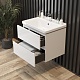 Onika Тумба под раковину Эвада 60 подвесная белая – картинка-15