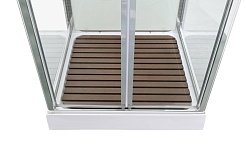 Avacan Душевая кабина 100/100 V2010LED прозрачная – фотография-6