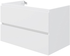 Teymi Тумба с раковиной Laina 80 подвесная белая матовая – фотография-8