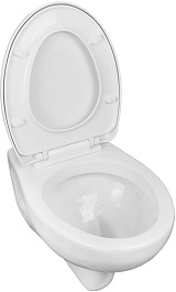 Azario Унитаз подвесной Stella AZ-VT005+AZ-VT005sc белый – фотография-8