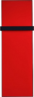 De Aqua Полотенцесушитель водяной 50х120 красное стекло
