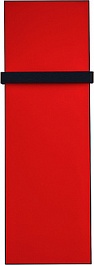 De Aqua Полотенцесушитель водяной 50х120 красное стекло – фотография-1