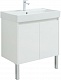 Aquanet Мебель для ванной Nova Lite 75 2 дверцы подвесная белая глянцевая – фотография-36