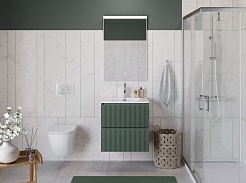 BelBagno Тумба под раковину Uno 70 подвесная Еловый матовый – фотография-15