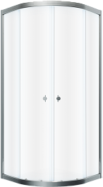 Triton Душевой уголок Альфа-хром 80/80 Щ0000056788 – фотография-1