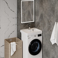 Teymi Мебельная раковина над стиральной машиной Kati Pro 60/50 T50411 – фотография-3