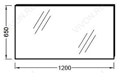Jacob Delafon Зеркало Odeon Up 120 – фотография-3