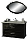  Мебель для ванной "Mero 100" черный – картинка-7