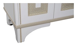 Aquanet Тумба с раковиной Валенса 100 белый кракалет/золото (182653) – фотография-7