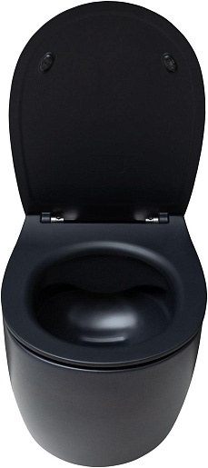 Allen Brau Чаша подвесного унитаза Fantasy 4.11004.31 чёрный матовый – картинка-3