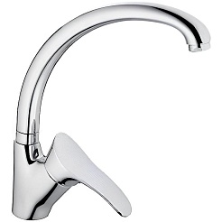 Frap Смеситель для кухни H01 F4101 хром – фотография-1