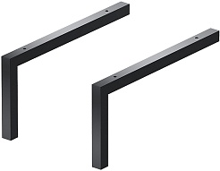 Am.Pm Комплект ножек для шкафа Func 2 шт. графит матовый – фотография-1