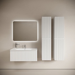 Sancos Тумба с раковиной Code 100 белая раковина Sabo 100 CN13003 – фотография-4