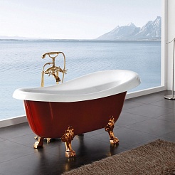 BelBagno Акриловая ванна BB04-ROS 170x81 – фотография-6