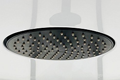 Royal Bath Душевая кабина FATO RB 90HK-TG-BL 90x90 стекло прозрачное профиль черный матовый – фотография-6