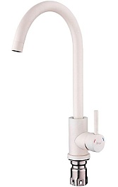 Frap Смеситель для кухни F40899-1 белый – фотография-1
