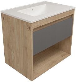 Teymi Фасад для тумбы Vitra 70 графит – фотография-2