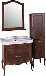 ASB-Woodline Зеркало для ванной Модерн 85 антикварный орех – фотография-3