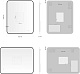 Aquanet Зеркало Контур 100x80 Led TX с подсветкой и антизапотеванием черное – фотография-8