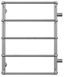 Terminus Полотенцесушитель водяной Стандарт П5 500x696-500 боковое подключение – фотография-3