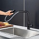 Frap Смеситель для кухни F6096-6 черный – фотография-9