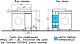 СанТа Мебель для ванной под стиральную машину Марс 90 L белая/светлое дерево – картинка-29