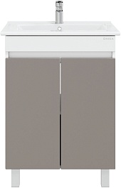 Onika Тумба под раковину Марви 60 белая/мокко – фотография-2