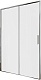 Aquanet Душевая дверь в нишу Pleasure Evo 120 AE65-N120-CT профиль хром стекло прозрачное – фотография-21