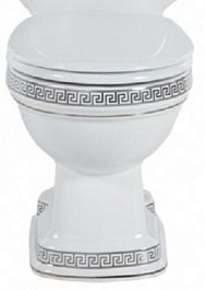 Creavit Чаша для унитаза Klasik KL310.001X0 Vercaci/Хром – фотография-1