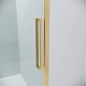 Grossman  Душевой уголок Cosmo 130x80x195 профиль золото сатин стекло прозрачное – фотография-16