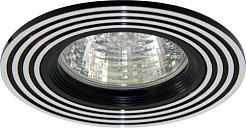 Feron Встраиваемый светильник CD2300 серебро/черный – фотография-1