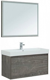 Aquanet Мебель для ванной Nova Lite 100 дуб рошелье – фотография-1