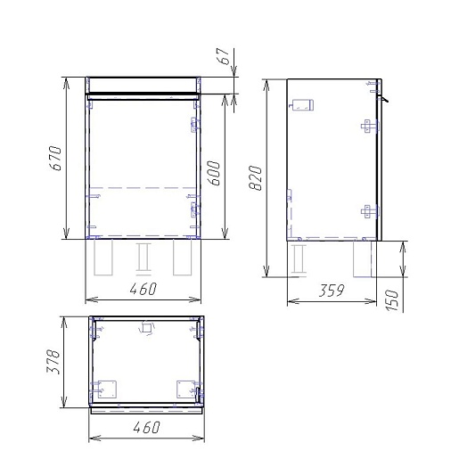 Alvaro Banos Тумба с раковиной Viento puerta 50 – фотография-6