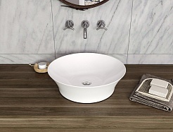 Allen Brau Мебельная накладная раковина Liberty 40 4.32002.20 белый глянец – фотография-3