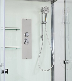 Avacan Душевая кабина 100/100 V2010N прозрачная – фотография-9