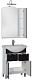 Aquanet Мебель для ванной "Асти 65" черная (180320) – фотография-8