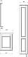 ASB-Woodline Тумба с раковиной Прато 100 белый, патина серебро, массив ясеня – картинка-22