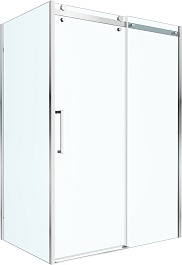 BelBagno Душевой уголок Marino MARINO-2-AH-1-140/100-C-Cr 140x100 профиль хром стекло прозрачное – фотография-1