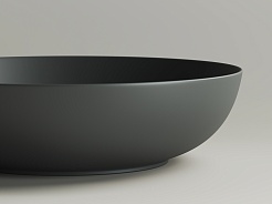 Ceramicanova Мебельная раковина Element 52 CN6017MDH тёмный антрацит матовый – фотография-4