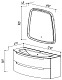 Belux Мебель для ванной Бари 120 – фотография-13